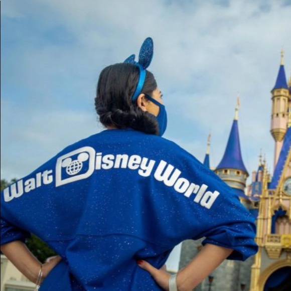 🌠💙 ❗️Last One❗️Wishes Come True Blue Sparkle Spirit Jersey - Picture 4 of 16